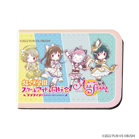 『ラブライブ!虹ヶ咲学園スクールアイドル同好会』レザーフセンブック 01/コマ割りデザインA(グラフアートイラスト)
